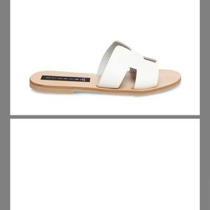Steve Madden Greece sandals (White)